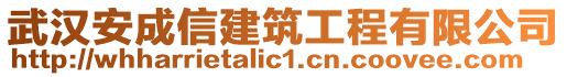 武漢安成信建筑工程有限公司