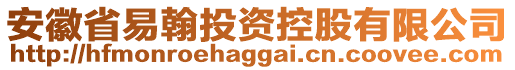 安徽省易翰投資控股有限公司