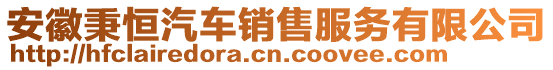 安徽秉恒汽車銷售服務(wù)有限公司