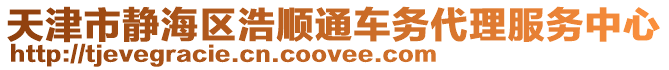 天津市靜海區(qū)浩順通車務(wù)代理服務(wù)中心