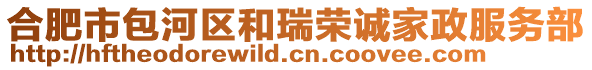 合肥市包河區和瑞榮誠家政服務部