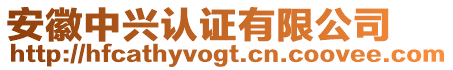 安徽中興認證有限公司