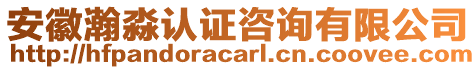 安徽瀚淼認(rèn)證咨詢有限公司