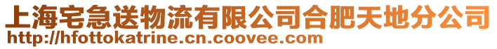 上海宅急送物流有限公司合肥天地分公司