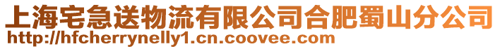 上海宅急送物流有限公司合肥蜀山分公司