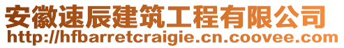 安徽速辰建筑工程有限公司