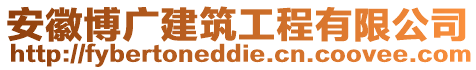 安徽博廣建筑工程有限公司