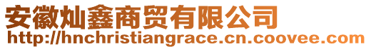 安徽燦鑫商貿(mào)有限公司