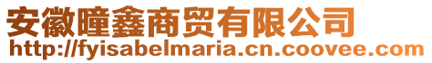 安徽曈鑫商貿有限公司