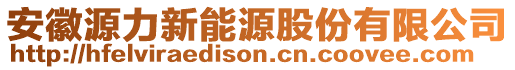 安徽源力新能源股份有限公司