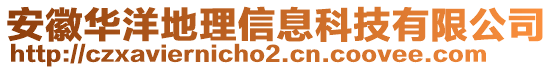 安徽華洋地理信息科技有限公司