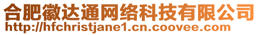 合肥徽達(dá)通網(wǎng)絡(luò)科技有限公司