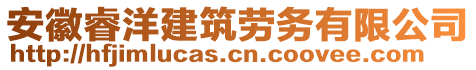 安徽睿洋建筑勞務(wù)有限公司