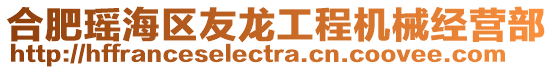 合肥瑤海區友龍工程機械經營部