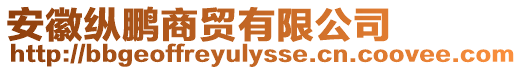 安徽縱鵬商貿有限公司