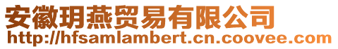 安徽玥燕貿(mào)易有限公司