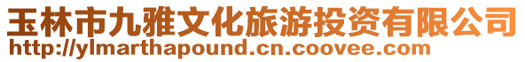玉林市九雅文化旅游投資有限公司