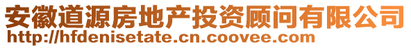 安徽道源房地產投資顧問有限公司