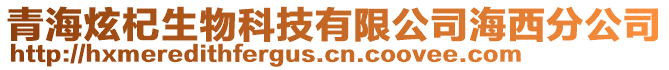 青海炫杞生物科技有限公司海西分公司