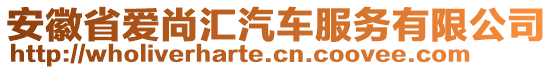 安徽省愛尚匯汽車服務(wù)有限公司