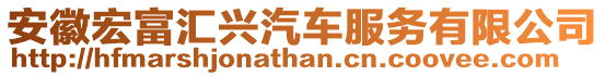 安徽宏富匯興汽車服務(wù)有限公司