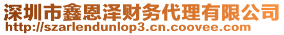 深圳市鑫恩澤財務代理有限公司