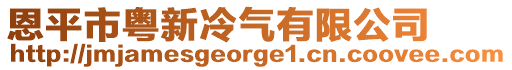 恩平市粵新冷氣有限公司