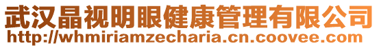 武漢晶視明眼健康管理有限公司