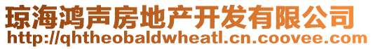瓊海鴻聲房地產(chǎn)開發(fā)有限公司