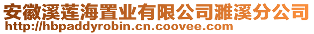 安徽溪蓮海置業(yè)有限公司濉溪分公司