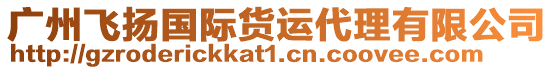 廣州飛揚國際貨運代理有限公司