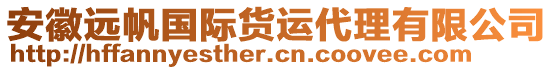安徽遠帆國際貨運代理有限公司