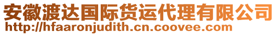 安徽渡達(dá)國際貨運代理有限公司