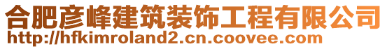 合肥彥峰建筑裝飾工程有限公司