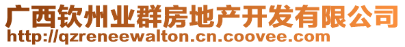 廣西欽州業(yè)群房地產(chǎn)開發(fā)有限公司