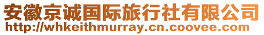 安徽京誠(chéng)國(guó)際旅行社有限公司