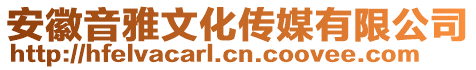 安徽音雅文化傳媒有限公司