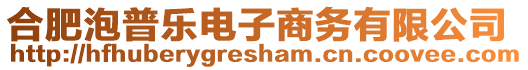 合肥泡普樂電子商務(wù)有限公司