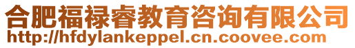 合肥福祿睿教育咨詢有限公司