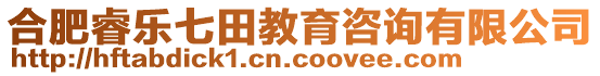 合肥睿樂七田教育咨詢有限公司