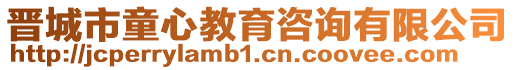 晉城市童心教育咨詢有限公司