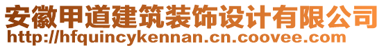 安徽甲道建筑裝飾設(shè)計有限公司