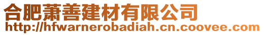 合肥蕭善建材有限公司