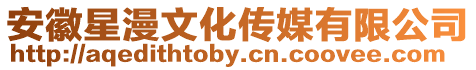 安徽星漫文化傳媒有限公司