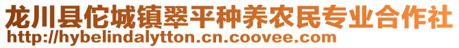 龍川縣佗城鎮(zhèn)翠平種養(yǎng)農(nóng)民專業(yè)合作社