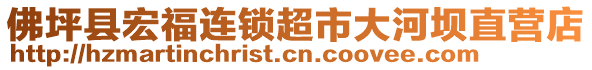 佛坪縣宏福連鎖超市大河壩直營店