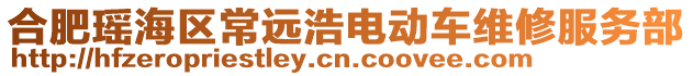 合肥瑤海區(qū)常遠(yuǎn)浩電動車維修服務(wù)部