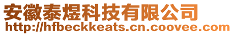 安徽泰煜科技有限公司