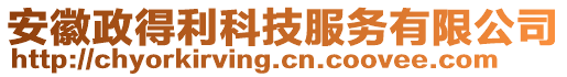 安徽政得利科技服務有限公司