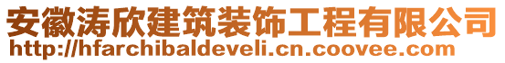 安徽濤欣建筑裝飾工程有限公司